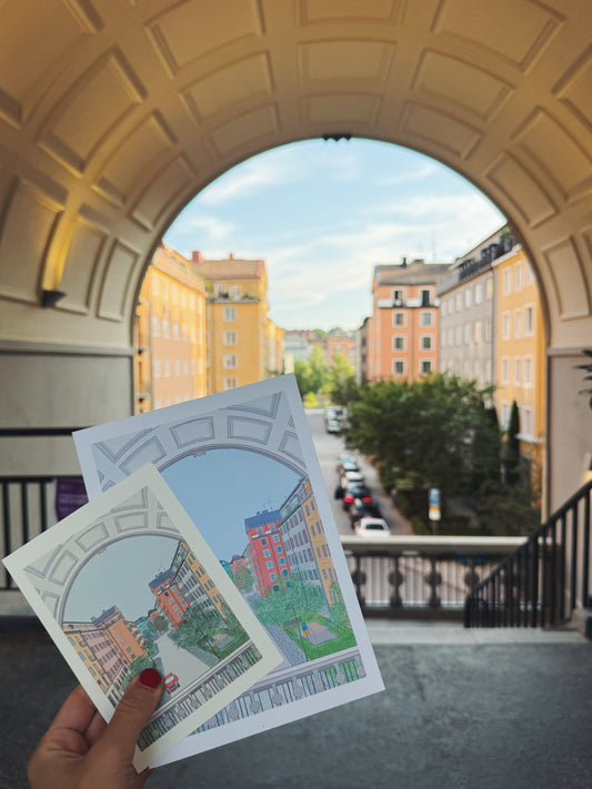 Atlas, Vasastan - a gate into the colors of Stockholm