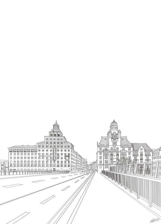 Sankt Eriksbron, B&W